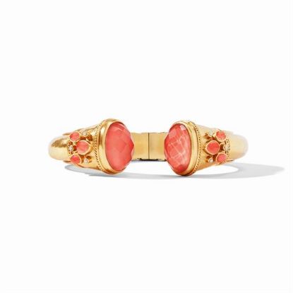 Picture of Julie Vos Cannes - Cannes Cuff In Iridescent Coral