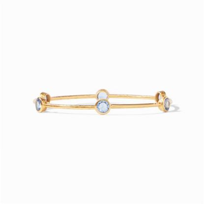 Picture of Julie Vos Milano Bangles - Chalcedony Blue Bangle