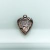 Picture of Vintage 'God Bless America' Puffy Heart Charm With American Flag