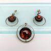 Picture of Mid Century Modernist Niels Erik From Pendant & Earring Set