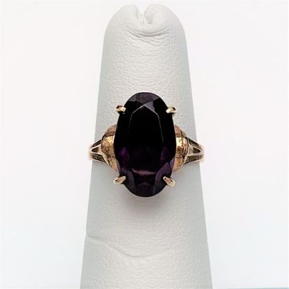 Picture of 1920'S 14K Gold & Amethyst Ring