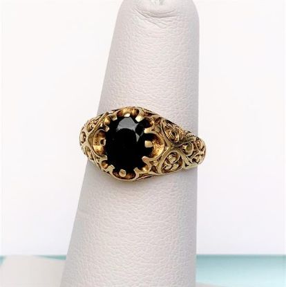 Picture of Edwardian Era 18K Gold & Sapphire Ring