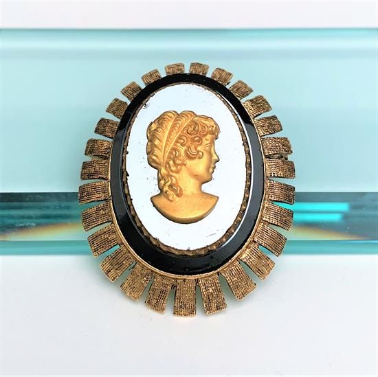 Picture of Vintage R.J. Graziano Cameo Brooch