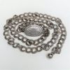 Picture of 1970'S Kjl (Kenneth Jay Lane) Adjustable Chain Belt With Rhinestone Clasp