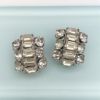 Picture of Signed Eisenberg Clear Rhinestone Clip-On Earrings