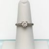 Picture of Stunning 14K White Gold & Round Brilliant Cut Diamond Ring