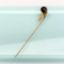 Picture of Victorian/Edwardian Era 14K Gold & Lapis Lazuli Eagle's Talon Figural Stick Pin