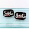 Picture of Mid Century Swank Choo Choo Train Cufflinks