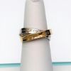 Picture of Vintage Tiffany & Co. Sterling Silver & Gold Intwined Rings