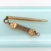 Picture of Victorian/Edwardian Era Gold Filled Chatelaine Mechanical Pencil With Fob