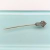 Picture of Art Deco Era 14K Yellow & White Gold & Diamond Stick Pin