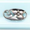 Picture of Georg Jensen Hand Wrought Sterling Silver Modernist Brooch, Style 820A