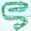 Picture of Long Flapper Style 'Peking' Czech Glass Bead Necklace