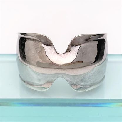 Picture of Robert Lee Morris (Rlm Studio) Modernist Sterling Silver Cuff Bracelet