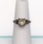 Picture of Art Deco Era Uncas Sterling Silver & Rhinestone Engagement Style Ring