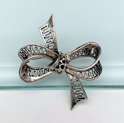 Picture of 1940'S Danecraft Sterling Silver Bow Brooch