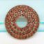 Picture of Vintage Weiss Gold Tone Circle Brooch With Topaz Rhinestones