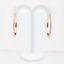 Picture of Gold Tone & Cz 1.75" Hoop Earrings