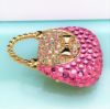 Picture of Suzanne Bjontegard Pink Purse Brooch