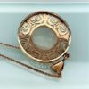 Picture of Stunning Art Nouveau Era 14K Gold & Moonstone Cabochon Necklace