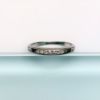 Picture of Art Deco Era 18K White Gold & Diamond Wedding Band By Wood & Sons (Brooklyn)