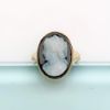 Picture of Victorian Era 14K Gold & Hard Stone Cameo Ring