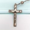 Picture of Antique Creed Sterling Silver & Rock Crystal Rosary