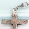 Picture of Antique Sterling Silver, Cut Rock Crystal & 14K Gold (Tested) Rosary By Hmh