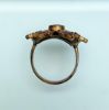 Picture of Antique Gilt Sterling Silver & Bohemian Garnet Flower/Star Ring