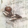 Picture of Signed Barclay McClelland Sterling Silver Modernist Flower Brooch