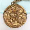 Picture of Unusual 1970'S Erwin Pearl Jumbo Steampunk/Modernist Clock Pendant Necklace