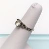 Picture of Art Deco Era Uncas Sterling Silver & Rhinestone Engagement Style Ring