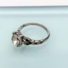 Picture of Art Deco Era Uncas Sterling Silver & Rhinestone Engagement Style Ring
