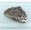 Picture of Art Deco Era French Sterling Silver & Rhinestone Dress/Fur Clip