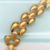 Picture of Vintage Givenchy Brushed Gold-Tone 'Droplets' Statement Necklace