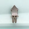 Picture of Vintage Sterling Silver & Enamel Cuckoo Clock Charm