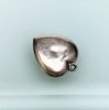 Picture of Antique Puffy Heart Charm With Turquoise Center