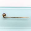 Picture of Vintage 14K Gold & Natural Pale Grey-Blue Star Sapphire Stick Pin