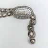 Picture of 1970'S Kjl (Kenneth Jay Lane) Adjustable Chain Belt With Rhinestone Clasp