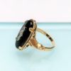 Picture of Vintage 10K Gold, Black Onyx & Diamond Ring