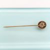 Picture of Victorian/Edwardian Era 10K Gold And Old Mine Cut Diamond Stick Pin