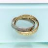 Picture of Vintage Tiffany & Co. Sterling Silver & Gold Intwined Rings