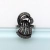 Picture of Judith Jack Art Deco Revival Sterling Silver & Marcasite Ring
