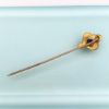 Picture of Art Nouveau Era 10K Gold & Amethyst Stick Pin