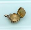 Picture of Victorian Era CQ&R Gold Filled Locket with Etched Front