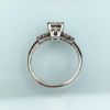 Picture of Art Deco Era 14K White Gold & Old European Cut Diamond Engagement Ring