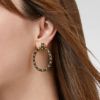 Picture of Julie Vos Soho - Soho Doorknocker Earrings In Mixed Metals