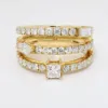 Picture of 18K Yellow Gold Diamond Multi Strand Fashion Ring