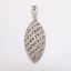 Picture of 14K White Gold 2.00 CT Navette Pave Diamond Pendant