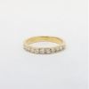 Picture of 14K Yellow Gold Channel Set Diamond Band